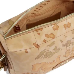 Borsa Donna a Tracolla 1A Classe Alviero Martini linea Social Fusion Geo Classic e Cuoio LC02