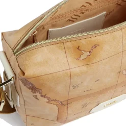 Borsa Donna a Tracolla 1A Classe Alviero Martini linea Social Fusion Geo Classic e Avorio LC02