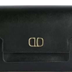 Borsa Donna a Tracolla 1A Classe Alviero Martini linea Geo Summer Feeling in Pelle Nera LC90