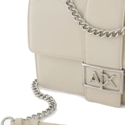 Borsa Donna a Tracolla ARMANI EXCHANGE Chiusa con Pattina colore Mirage