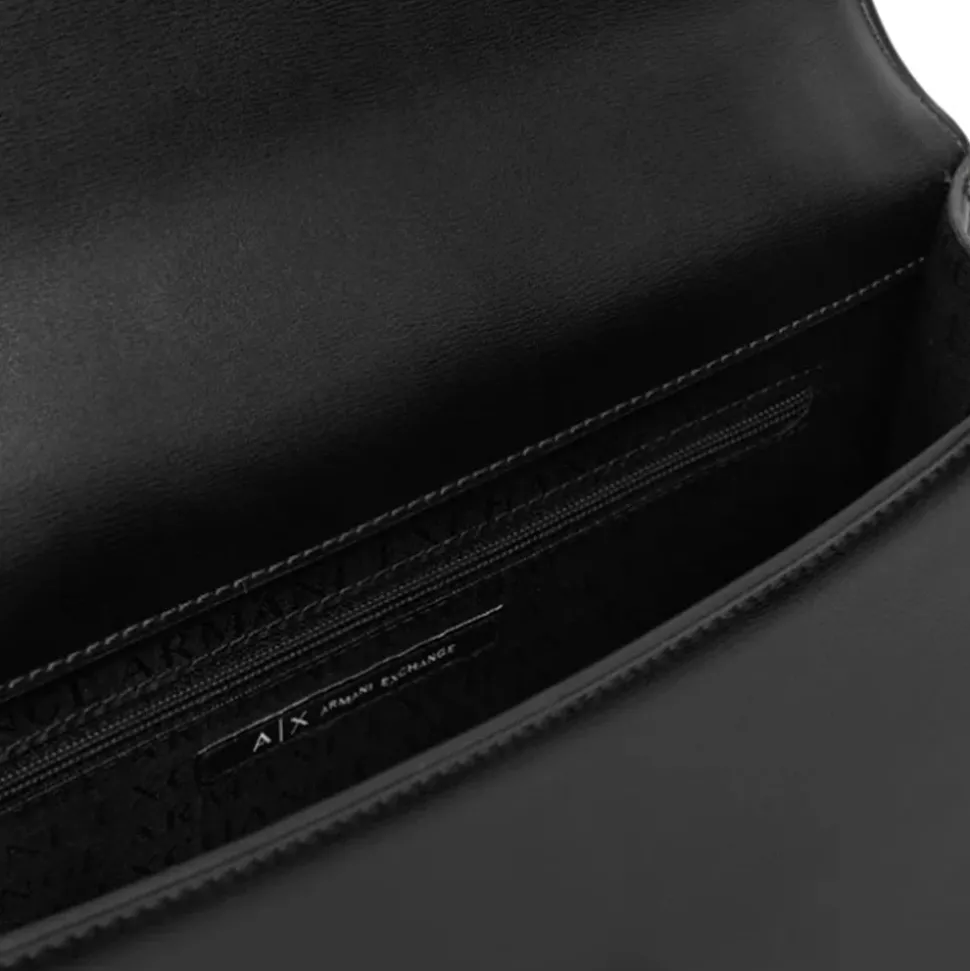 Borsa Donna a Tracolla ARMANI EXCHANGE Chiusa con Pattina colore Nero