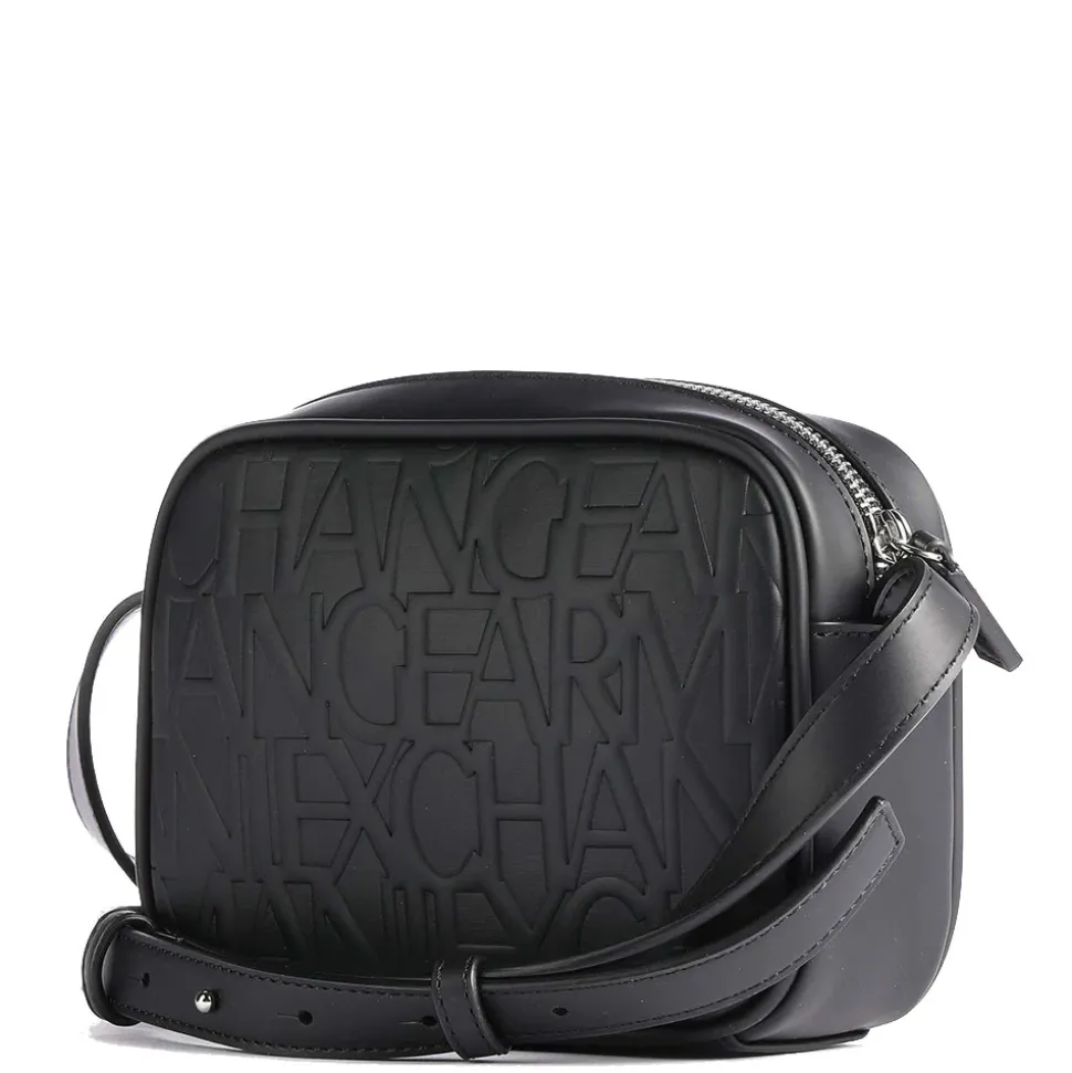 Borsa Donna a Tracolla ARMANI EXCHANGE colore Nero Chiusa con Zip