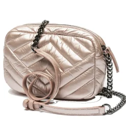 Borsa Donna a Tracolla Chiusa con Zip ARMANI EXCHANGE Colore Rose Gold