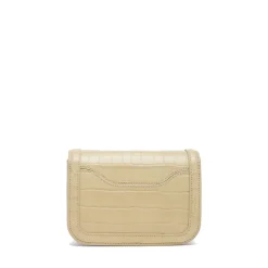 Borsa Donna a Tracolla COCCINELLE in Pelle Liscia Linea Marvin Twist Croco Mini colore Silk