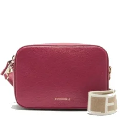 Borsa Donna a Tracolla COCCINELLE Linea Tebe Colore Sangria - E5MN555I101