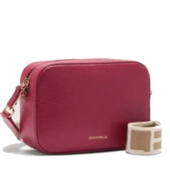 Borsa Donna a Tracolla COCCINELLE Linea Tebe Colore Sangria - E5MN555I101