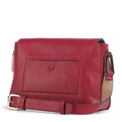 Borsa Donna a Tracolla COCCINELLE in Pelle linea Liya colore Sangria - Skin