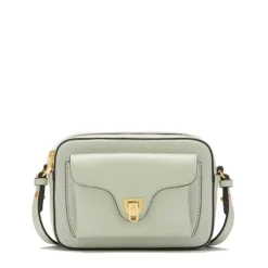 Borsa Donna a Tracolla COCCINELLE in Pelle Celadon Green linea Beat Soft Mini