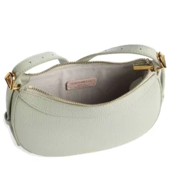 Borsa Donna a Tracolla COCCINELLE in Pelle Celadon Green Linea Whisper