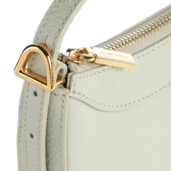 Borsa Donna a Tracolla COCCINELLE in Pelle Celadon Green Linea Whisper