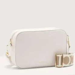 Borsa Donna a Tracolla COCCINELLE Linea Tebe Colore Blanco - E5MN555I101