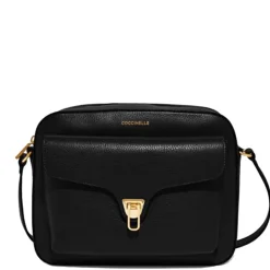 Borsa Donna a Tracolla COCCINELLE in Pelle Nera linea Beat Soft
