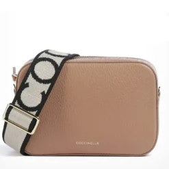 Borsa Donna a Tracolla COCCINELLE Linea Tebe Colore Skin - E5MN555I101