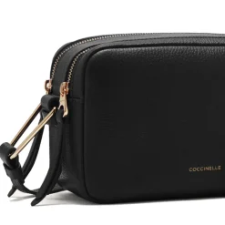 Borsa Donna a Tracolla COCCINELLE in Pelle Linea Malory colore Nero