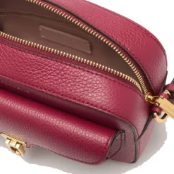 Borsa Donna a Tracolla COCCINELLE in Pelle Sangria linea Beat Soft Misura Media