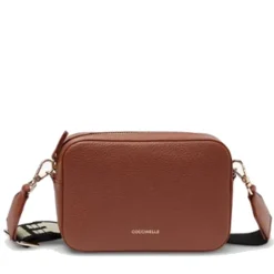 Borsa Donna a Tracolla COCCINELLE Linea Tebe Colore Brule - E5MN555I101