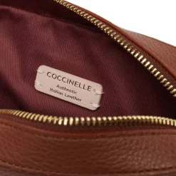 Borsa Donna a Tracolla COCCINELLE Linea Tebe Colore Brule - E5MN555I101