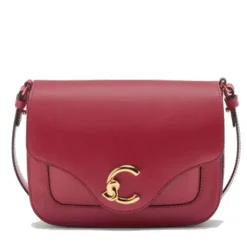 Borsa Donna a Tracolla COCCINELLE in Pelle linea C-Me Calf Cocker Small Colore Sangria