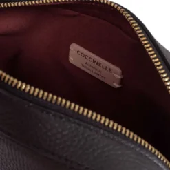Borsa Donna a Tracolla COCCINELLE Linea Tebe Colore Nero - E5MN555M301