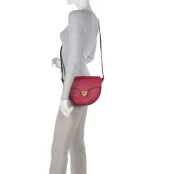 Borsa Donna a Tracolla COCCINELLE in Pelle linea Beat Soft Medium colore Sangria