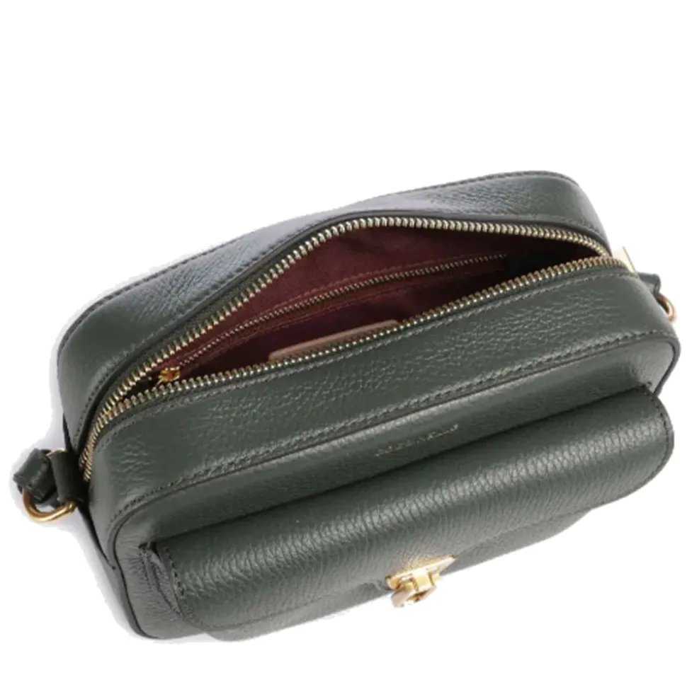 Borsa Donna a Tracolla COCCINELLE in Pelle Alga linea Beat Soft Misura Media