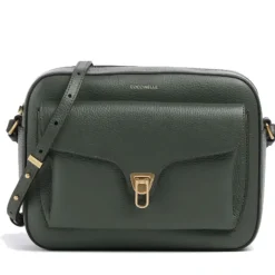 Borsa Donna a Tracolla COCCINELLE in Pelle Alga linea Beat Soft