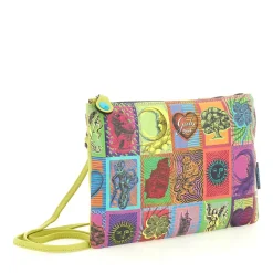 Borsa Donna a Tracolla GABS Beyonce Media in Pelle stampa Tarocchi