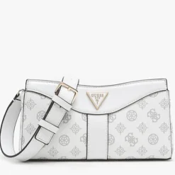Borsa Donna a Tracolla GUESS Linea Dorys Colore White Logo