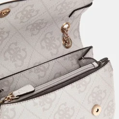 Borsa Donna a Tracolla GUESS Linea Lorelei colore Bone Logo