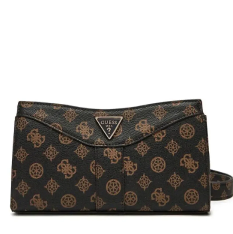 Borsa Donna a Tracolla GUESS Linea Dorys Colore Mocha Logo