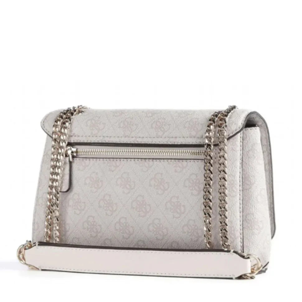 Borsa Donna a Tracolla GUESS Linea Noelle colore Dove Logo