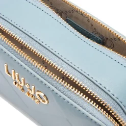 Borsa Donna a Tracolla LIU JO Better con Motivo a Rombi Blue Denim