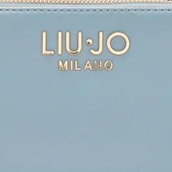 Borsa Donna a Tracolla LIU JO Better con Motivo a Rombi Blue Denim