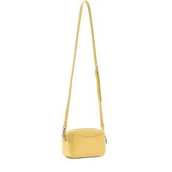 Borsa Donna a Tracolla LIU JO Better con Motivo a Rombi Giallo Crema