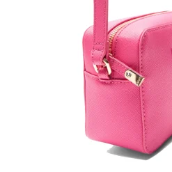 Borsa Donna a Tracolla LIU JO con Logo in Rilievo Dark Pink