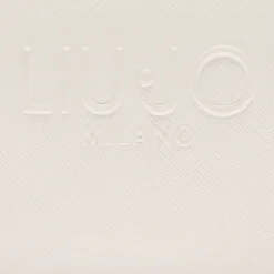 Borsa Donna a Tracolla LIU JO con Logo in Rilievo Off White