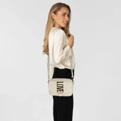 Borsa Donna a Tracolla LOVE MOSCHINO linea Lovebug Avorio