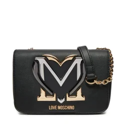 Borsa Donna a Tracolla LOVE MOSCHINO linea Colorful Heart Nero