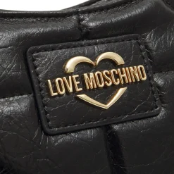 Borsa Donna a Tracolla LOVE MOSCHINO linea Geometric Quilted Trapuntata Nera