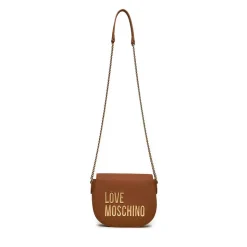 Borsa Donna a Tracolla LOVE MOSCHINO linea Bold Bag color Noce