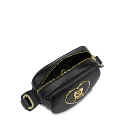 Borsa Donna a Tracolla LOVE MOSCHINO linea Heart Plaque Nera