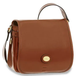 Borsa Donna a Tracolla Media THE BRIDGE linea Biba in Pelle Marrone