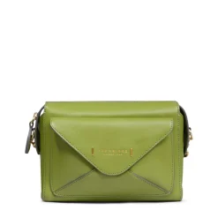 Borsa Donna a Tracolla THE BRIDGE linea Frida in Pelle Verde Pistacchio