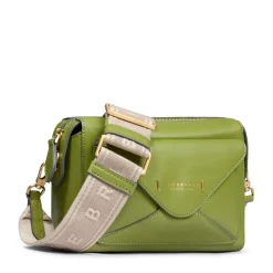 Borsa Donna a Tracolla THE BRIDGE linea Frida in Pelle Verde Pistacchio