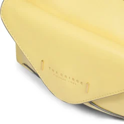 Borsa Donna a Tracolla THE BRIDGE linea Frida in Pelle Giallo Banana