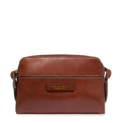 Borsa Donna a Tracolla THE BRIDGE linea Elettra in Pelle Marrone