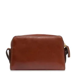 Borsa Donna a Tracolla THE BRIDGE linea Elettra in Pelle Marrone