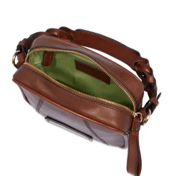 Borsa Donna a Tracolla THE BRIDGE linea Brigida in Pelle Marrone