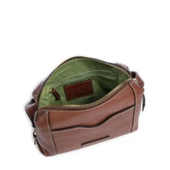 Borsa Donna a Tracolla THE BRIDGE linea Gemma in Pelle Marrone