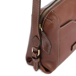 Borsa Donna a Tracolla THE BRIDGE linea Gemma in Pelle Marrone